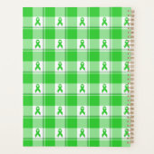 非ホジキンリンパ腫認知イエローライムグリーン プランナー手帳 (裏面)