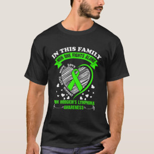 非ホジキンリンパ腫認識度産物贈与2 Tシャツ