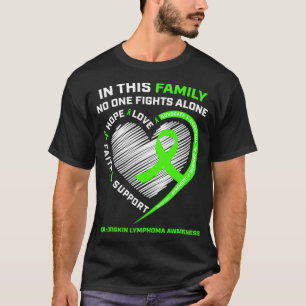 非ホジキンリンパ腫認識度製品Wo Tシャツ