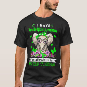 非ホジキンリンパ腫認識度 Tシャツ