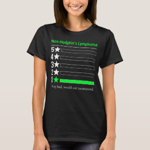 非ホジキンリンパ腫非常に悪い、推奨しない Tシャツ