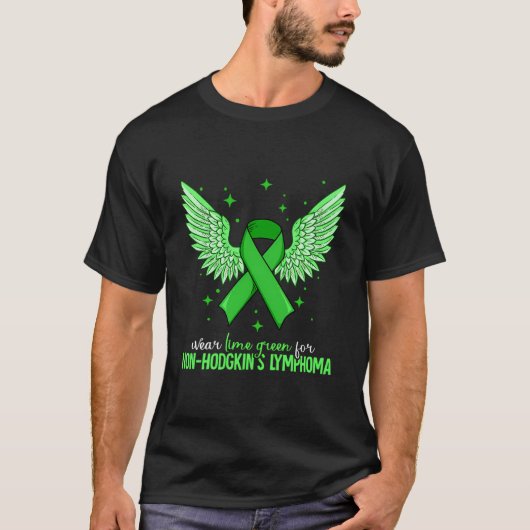 非ホジキンリンパ腫 Tシャツ (正面)
