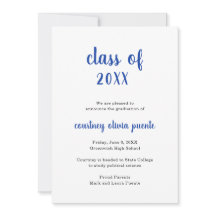 非モダンフォトシンプルブルー卒業