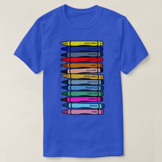 非ワックスパステルカラー Tシャツ (デザイン正面)