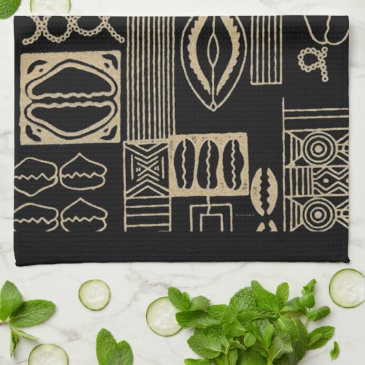 非中心の キッチンタオル (折り畳み)