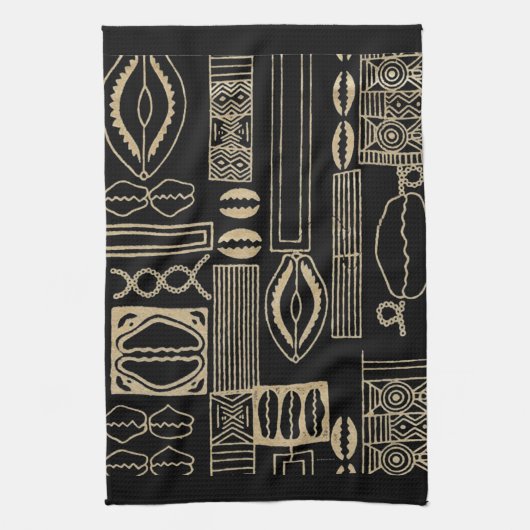 非中心の キッチンタオル (縦)