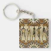 非中心の キーホルダー (正面)