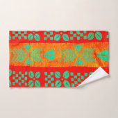 非中心の バスタオルセット (ハンドタオル)