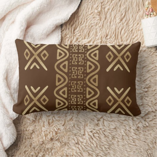 非中心の ランバークッション (ブランケット)