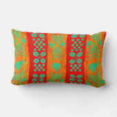 非中心の ランバークッション (裏面)