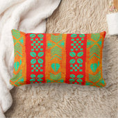 非中心の ランバークッション (ブランケット)