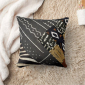 非中心ジオメトリ クッション (ブランケット)