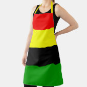 非中心ストライプ的 エプロン (インサイチュ)