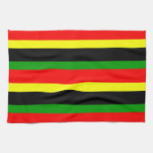 非中心ストライプ的 キッチンタオル (横)