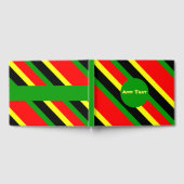 非中心ストライプ的 ゲストブック (全面)