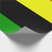 非中心ストライプ的 ラッピングペーパー (角)