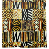 非中心動揺して的 シャワーカーテン (正面)