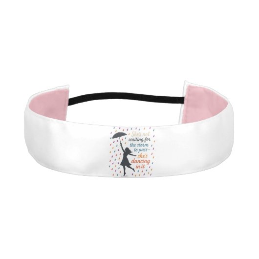 非主筋スリップまたは滑ること帯 アスレチックヘッドバンド (正面)