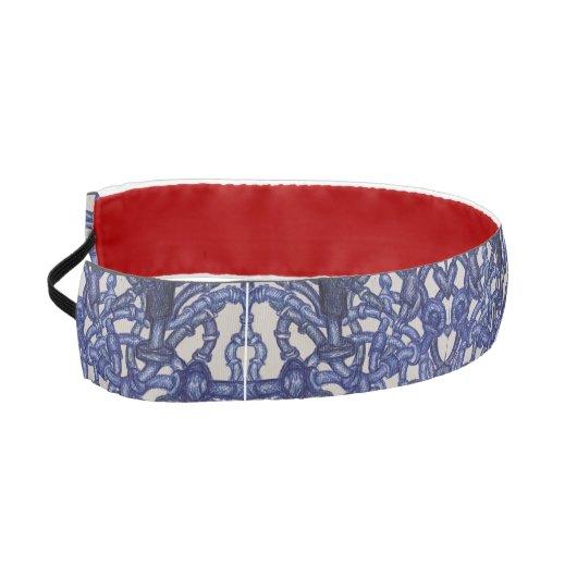 非主筋スリップまたは滑ること帯 アスレチックヘッドバンド (左)