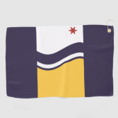 非主筋スリップまたは滑ること帯 ゴルフタオル (横)