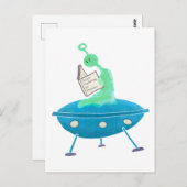 非人間心理学(エイリアン版) ポストカード (正面/裏面)