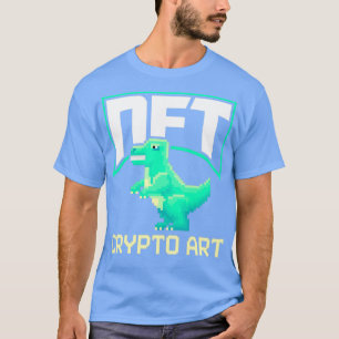 非代替型トークンNFT暗号化在庫NFT CRYPTO ART Tシャツ