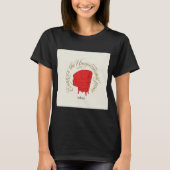 非伝統を受け入れる赤い椅子のTシャツ Tシャツ (正面)