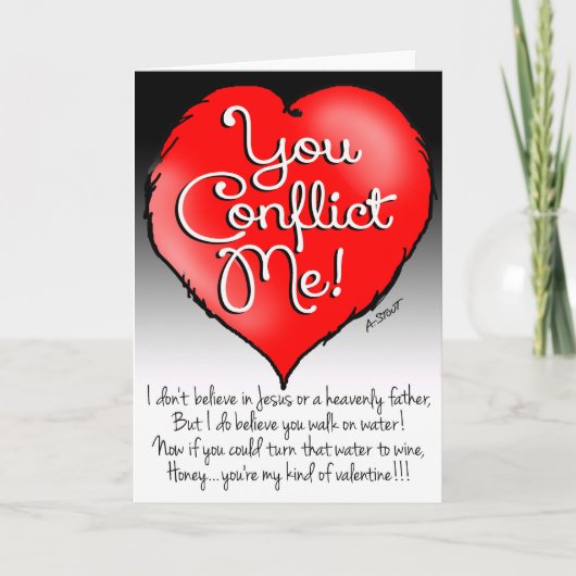 非信者のバレンタイン –  シーズンカード (正面)