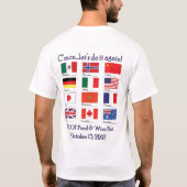 非公式なワインのFest 「07のTシャツ Tシャツ (裏面)