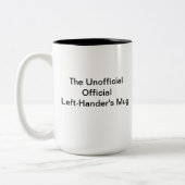 非公式な公式の左利きのマグ ツートーンマグカップ (左)