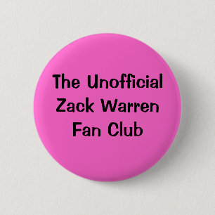 非公式なZackワーレンのファン・クラブ 缶バッジ