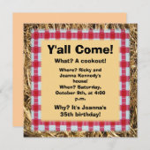 非公式のイベントを来ます 招待状 (正面/裏面)