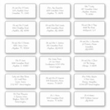 非公式の個人名住所Shipping