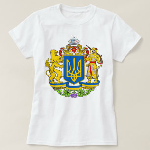 非公式ウクライナコートオブアームズTシャツ Tシャツ