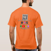 非公式オリオレスのポッドキャスト Tシャツ (裏面)