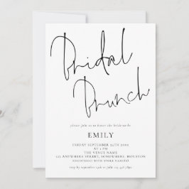 非公式スクリプトブライダルシャワーブランチ 招待状