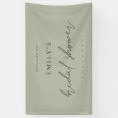 非公式スクリプトライトセージ歓迎ブライダルシャワー 横断幕 (縦)