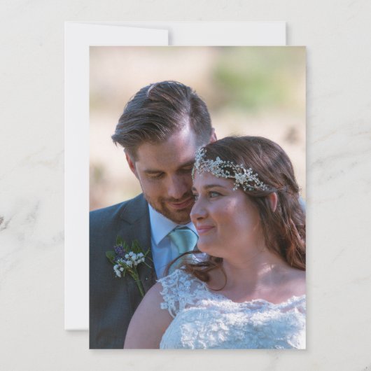 非公式タイポグラフィバラピンク灰色の図形 サンキューカード (裏面)