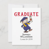 非公式マンガの卒業招待状 招待状 (正面)