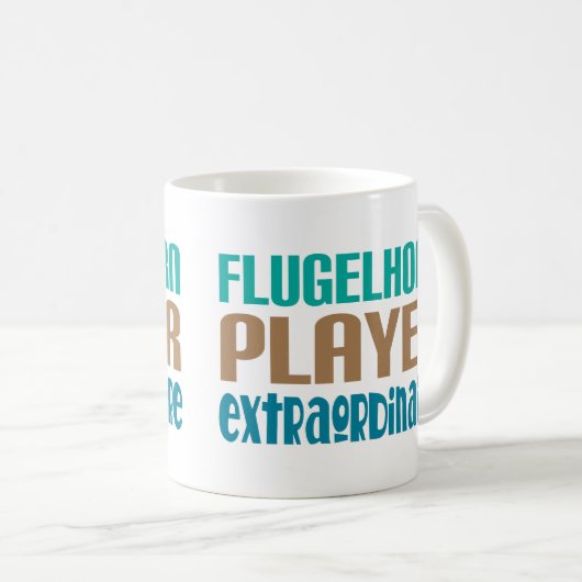 非凡なFlugelhornプレーヤー コーヒーマグカップ (正面右)