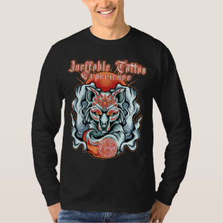 非効率的な+キツネ Tシャツ