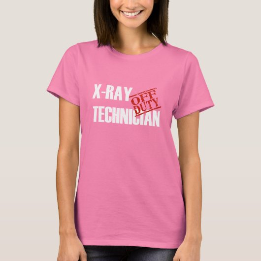 非勤務型X線技術 Tシャツ (正面)