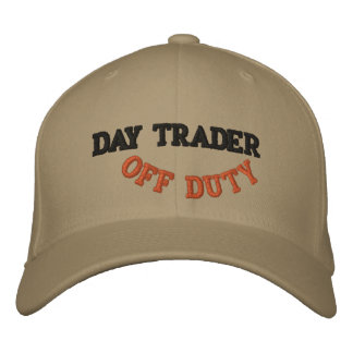 非勤務日トレーダーカスタマイズ-  刺繍入りキャップ