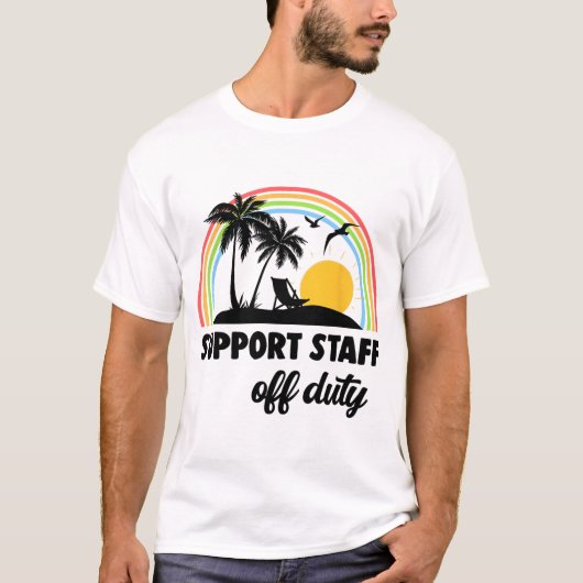 非勤務職員の入校年者 Tシャツ (正面)