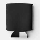 非勤務警察官おもしろい白黒 缶クーラー (裏面)