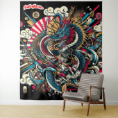 非医学的日本の抽象芸術 タペストリー (インサイチュ)