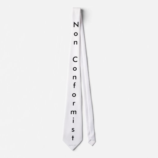 非協調主義のタイ ネクタイ (正面)