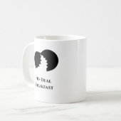 非取り引きの朝食のコーヒー・マグ コーヒーマグカップ (正面左)