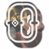 非合法 – O- |モノグラカスタムム |パーソナライズされたギフト シール (正面)