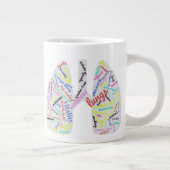 非喫煙者専門マグカップ ジャンボコーヒーマグカップ (右)